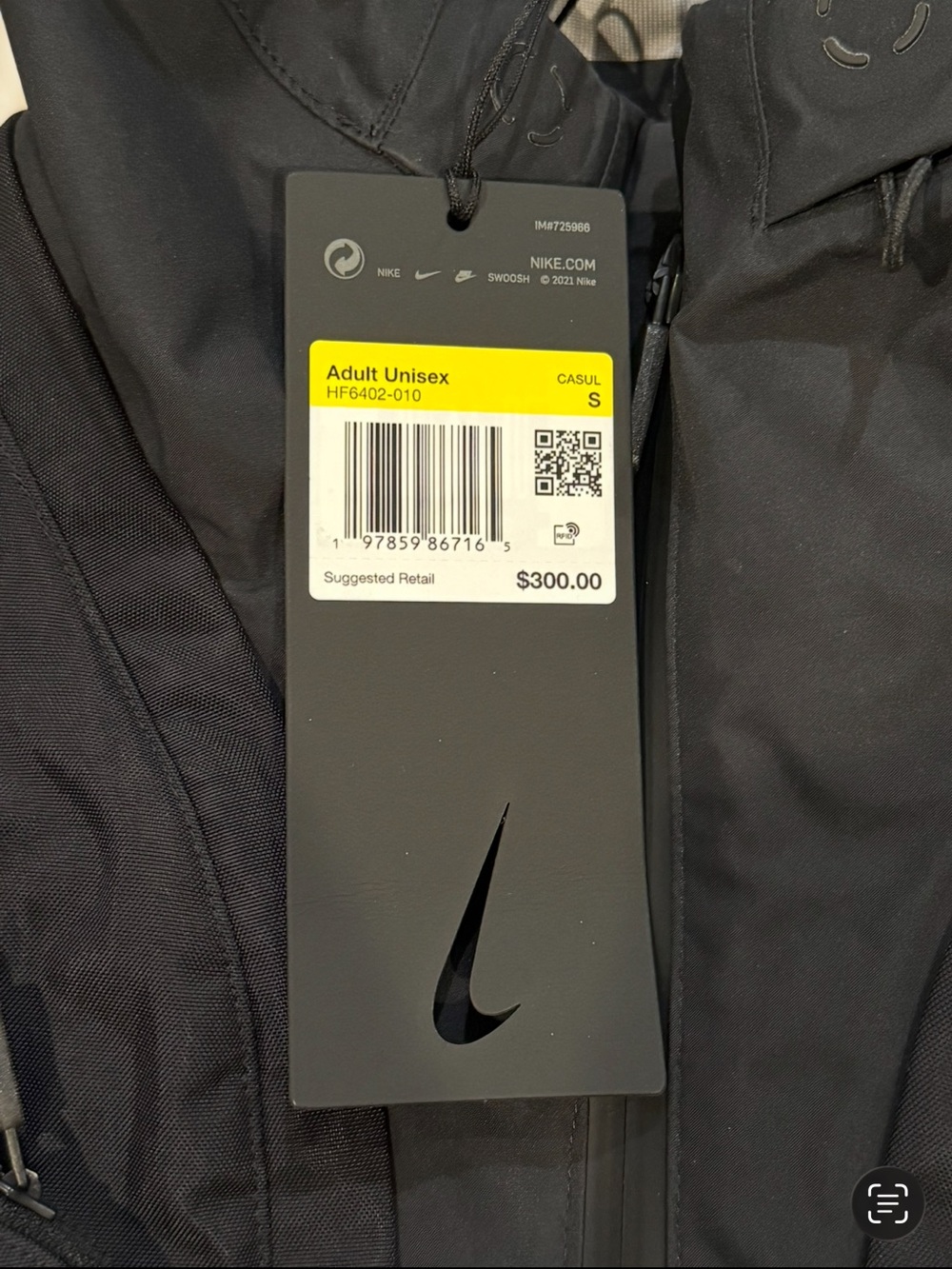 Nike Ispa Adapt Mod Vest Black - Picture 10 of 10